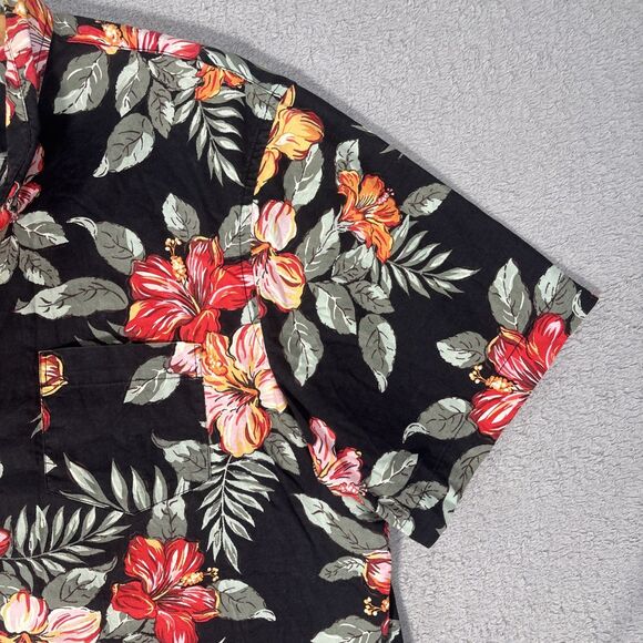 Denim & Supply Ralph Lauren Button Down Shirt Men’s XL Floral Hawaiian Cotton - Picture 4 of 13